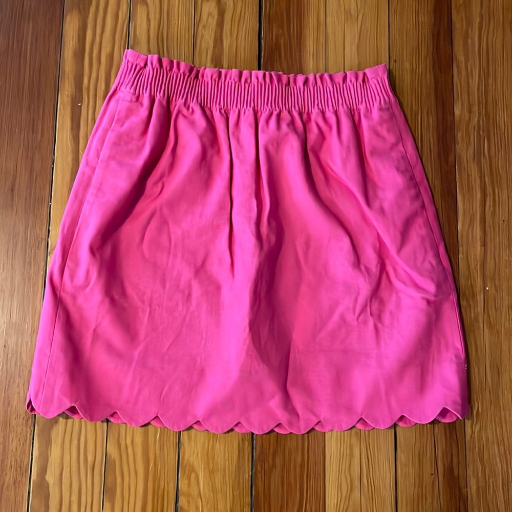 Hot pink J Crew skirt